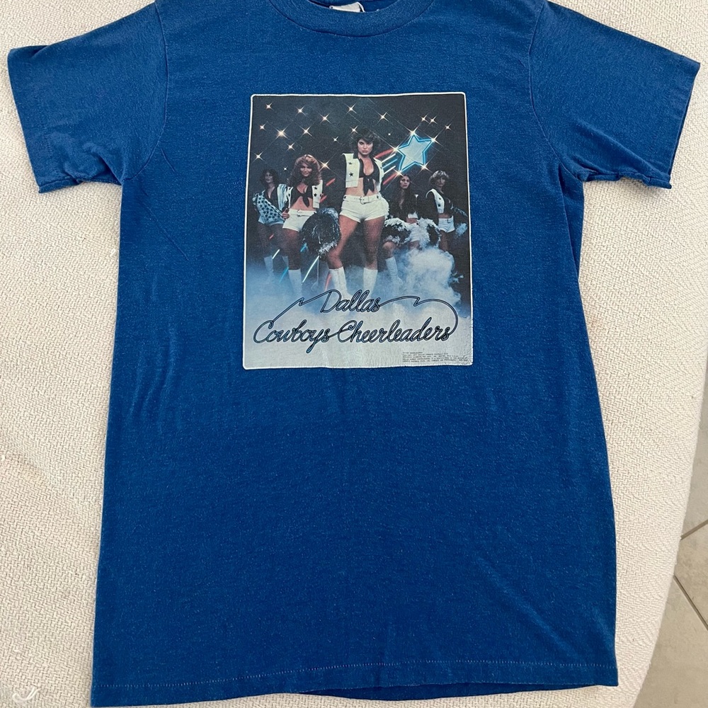 Vintage ❤️ 1977 Dallas Cowboy Cheerleader Shirt